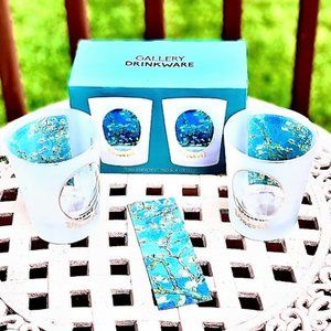 NWOT TWO STUNNING UNIQUE Van Gogh Glasses